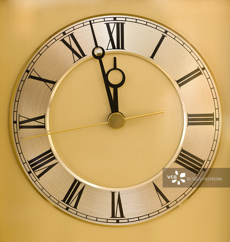 复古时钟表面图片素材