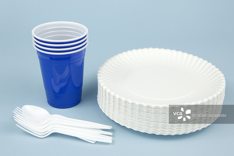 一次性餐具图片素材