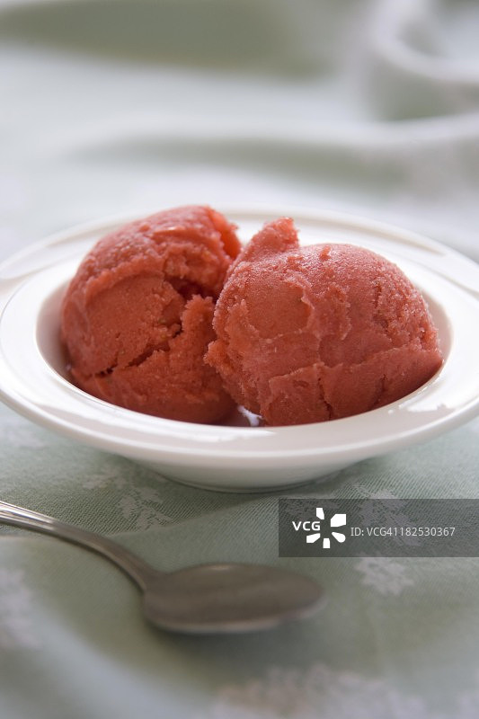 草莓冰沙图片素材