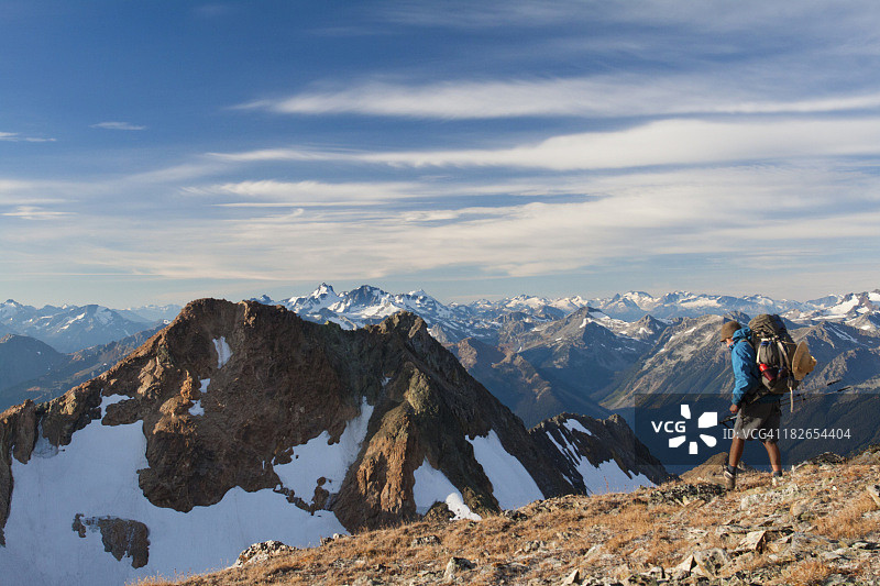 双湖徒步图片素材