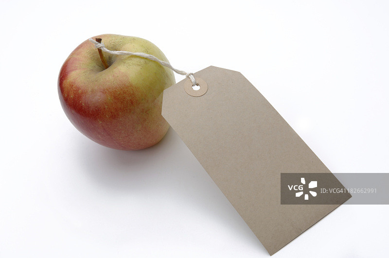 带标签的苹果图片素材
