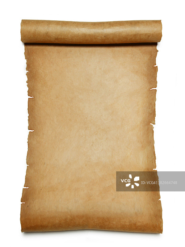 纸卷轴图片素材