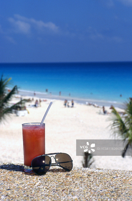 热带海滩风光图片素材