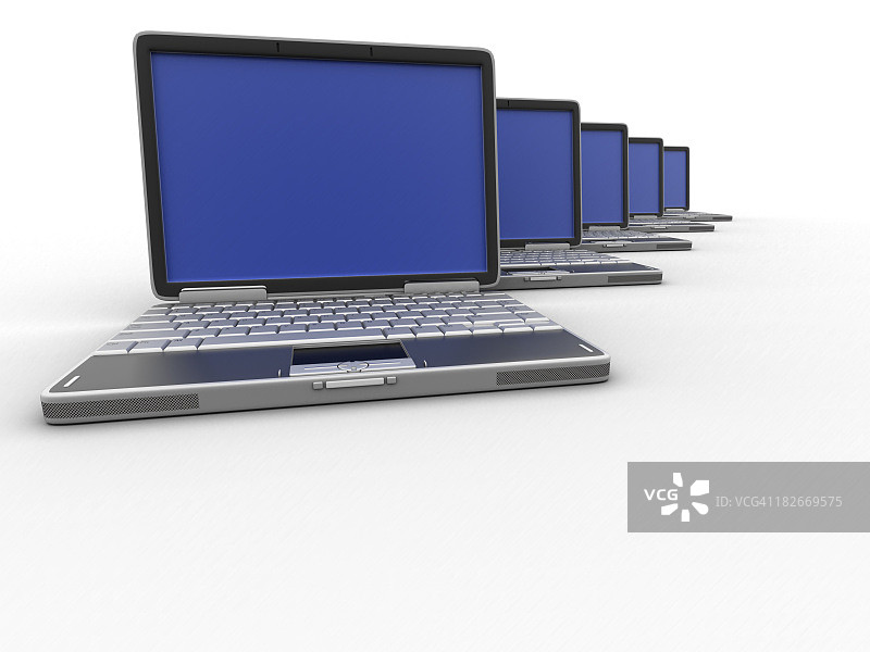 笔记本电脑群组图片素材