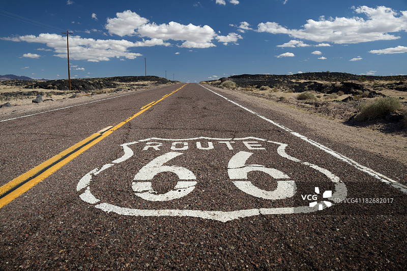 66号公路图片素材