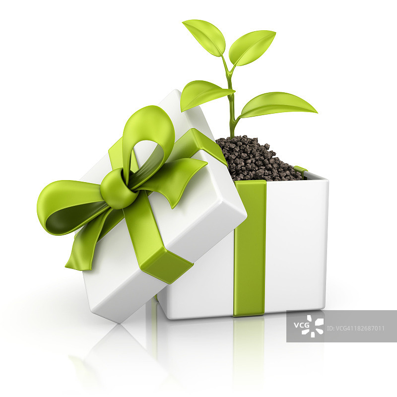 环保礼品盒图片素材