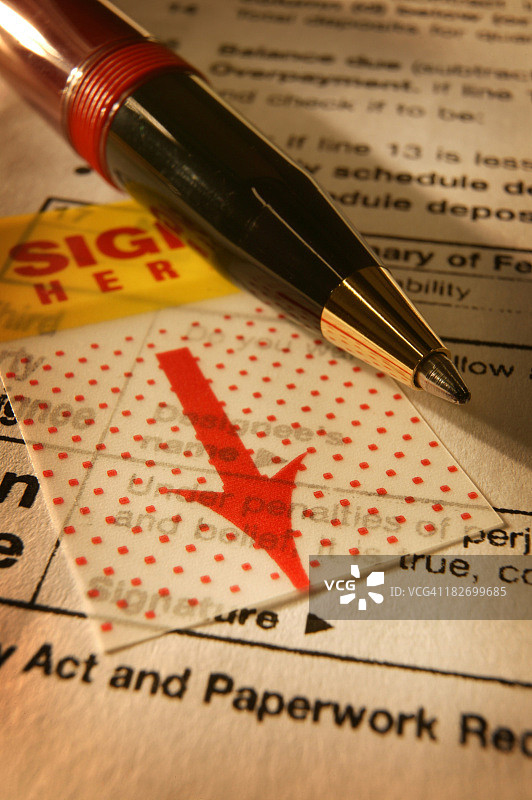 在此处签名图片素材