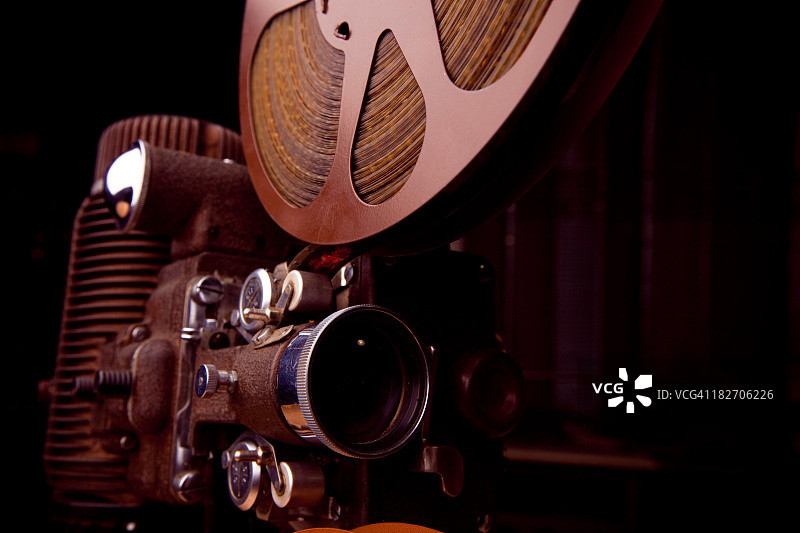 16毫米电影放映机图片素材