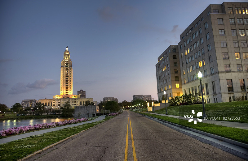 路易斯安那州议会大厦图片素材