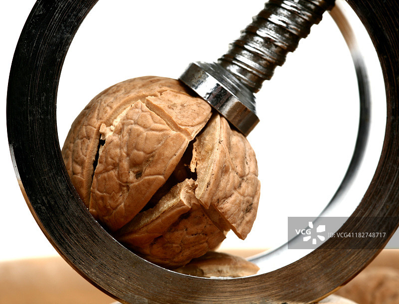 坚果夹和核桃图片素材