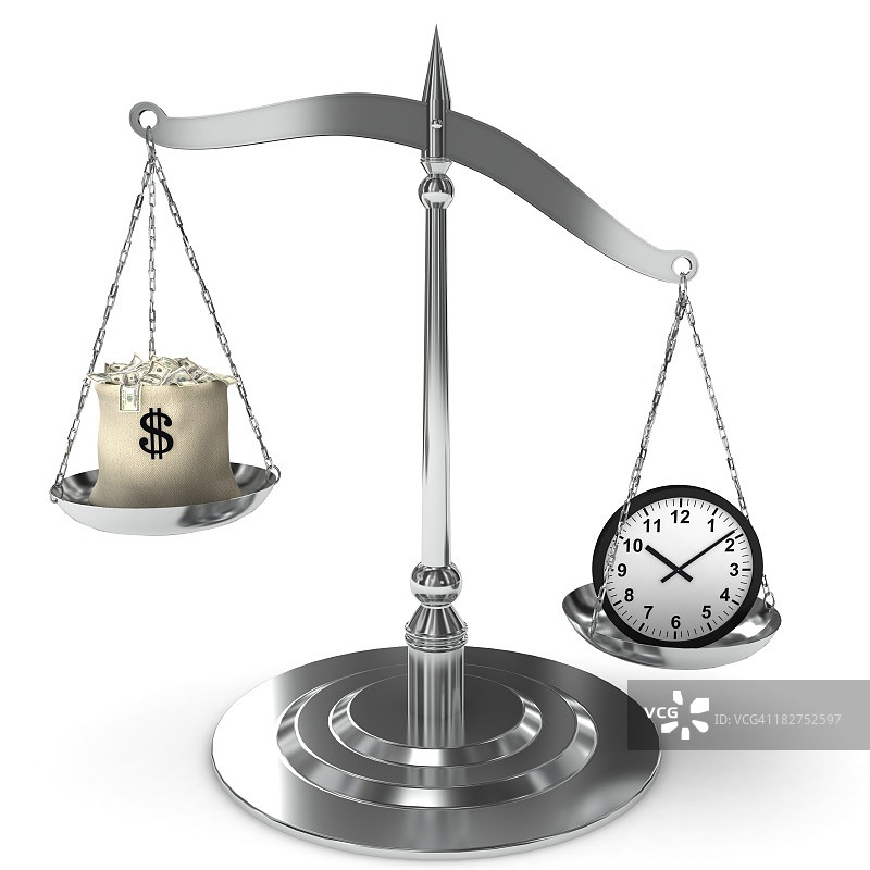 时间和金钱图片素材