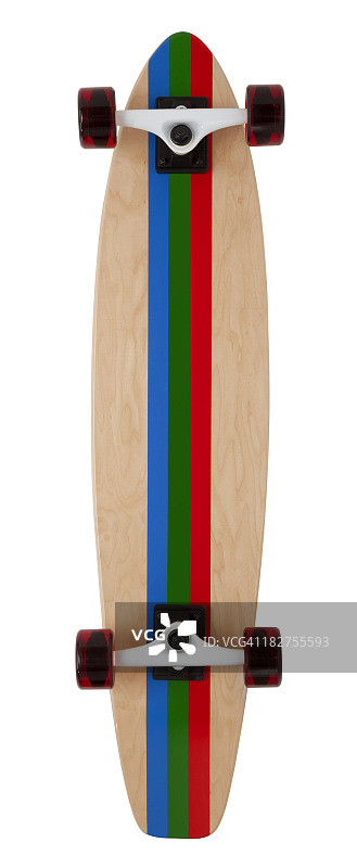 白色滑板背面图片素材