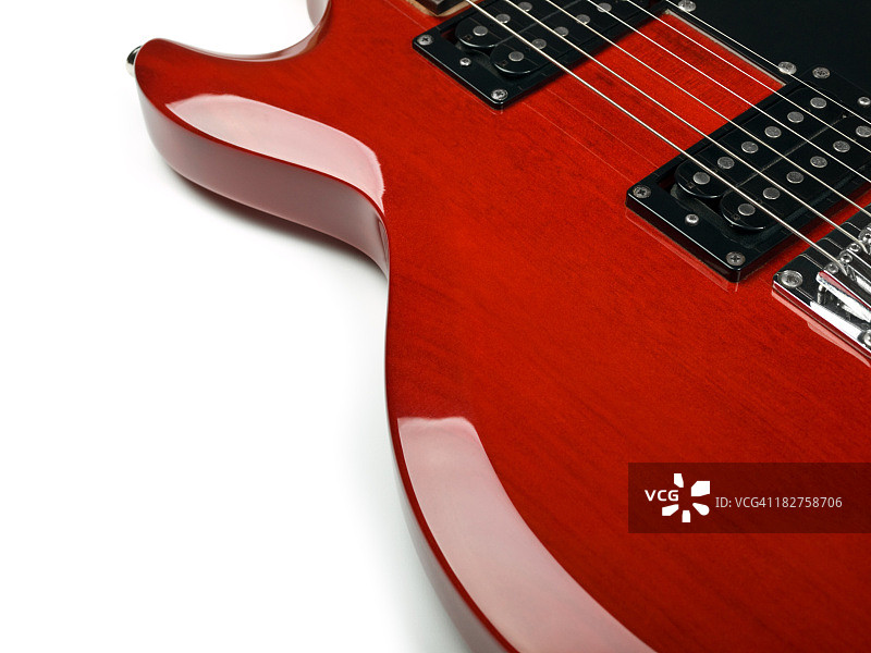 红色吉他图片素材