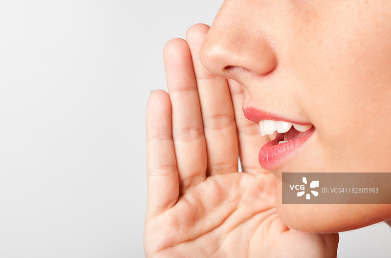 正在说话的女人图片素材