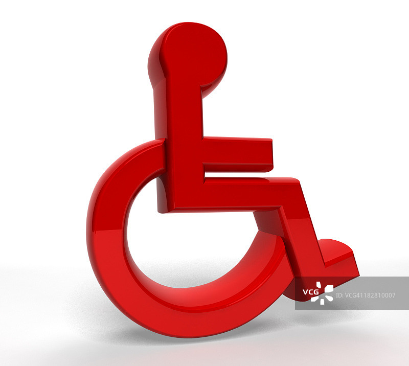 残疾人标志图片素材