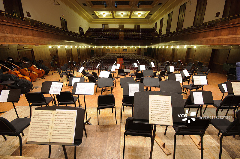 管弦乐队舞台图片素材