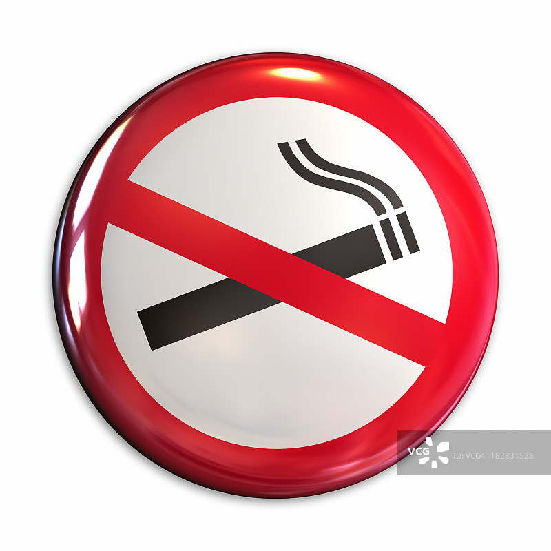 禁止吸烟徽章图片素材