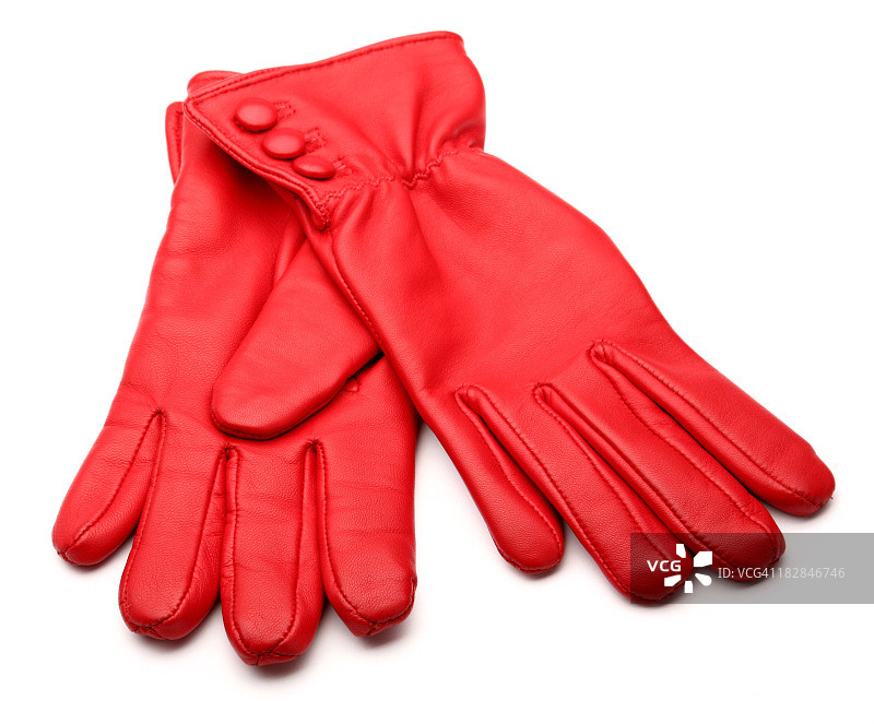 红色手套图片素材