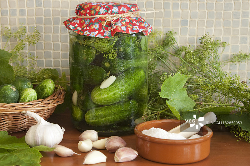 自制腌菜图片素材