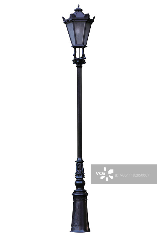老式街灯图片素材