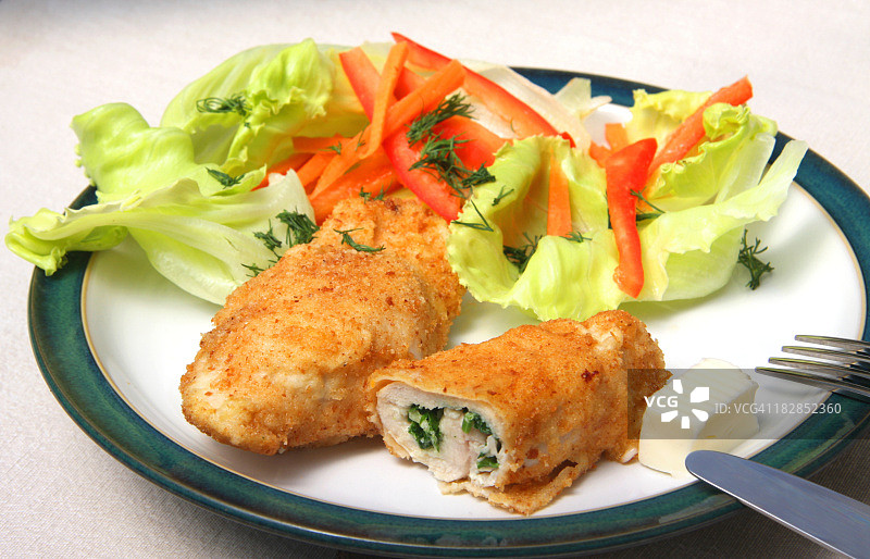 基辅鸡图片素材