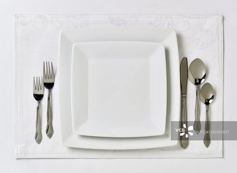 正式餐桌布置2图片素材