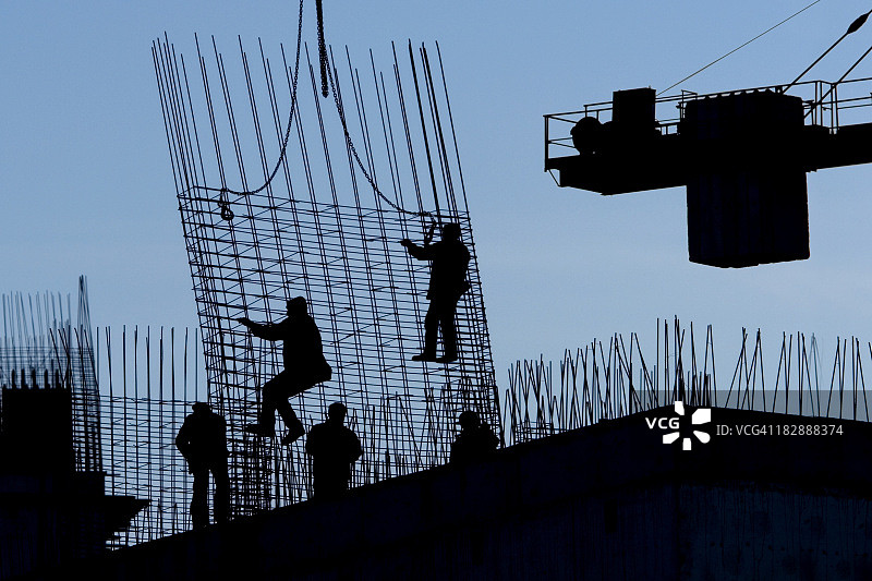 建筑工人图片素材