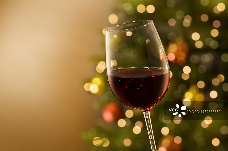 圣诞葡萄酒图片素材