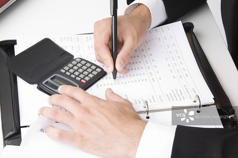 忙于工作的商务人士图片素材