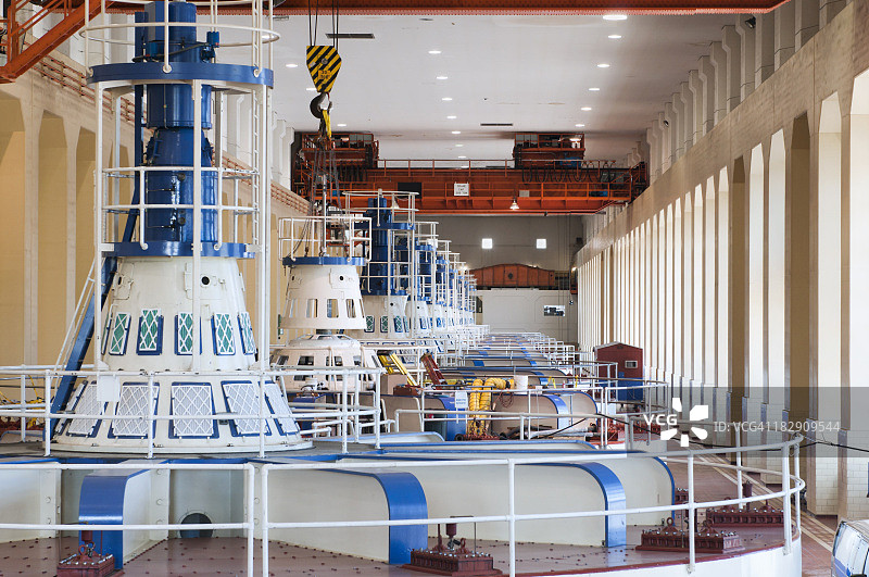 水力发电机图片素材