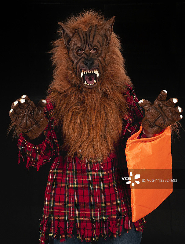 万圣节狼人图片素材