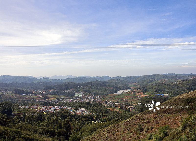 乌提附近的尼尔吉里斯特快列车图片素材