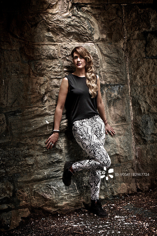 发型模特图片素材