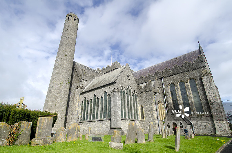 爱尔兰基尔肯尼圣卡尼斯大教堂图片素材