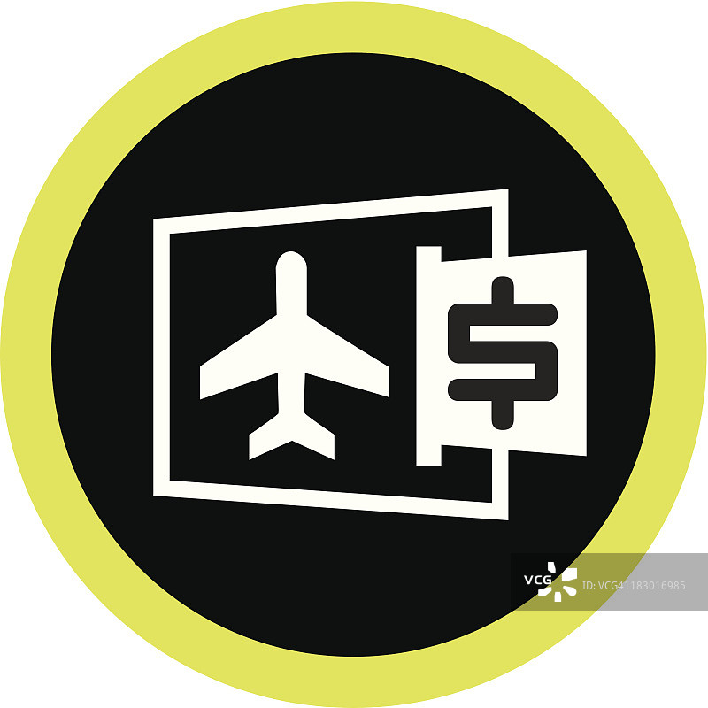 飞机票图片素材