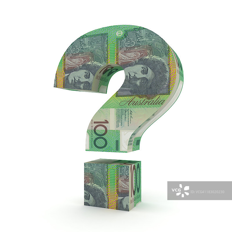 关于澳大利亚货币的金钱问题图片素材