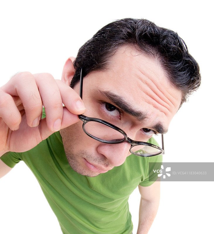 困惑的年轻男子图片素材