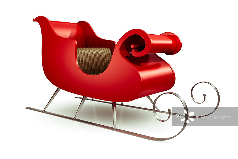 圣诞老人的雪橇图片素材