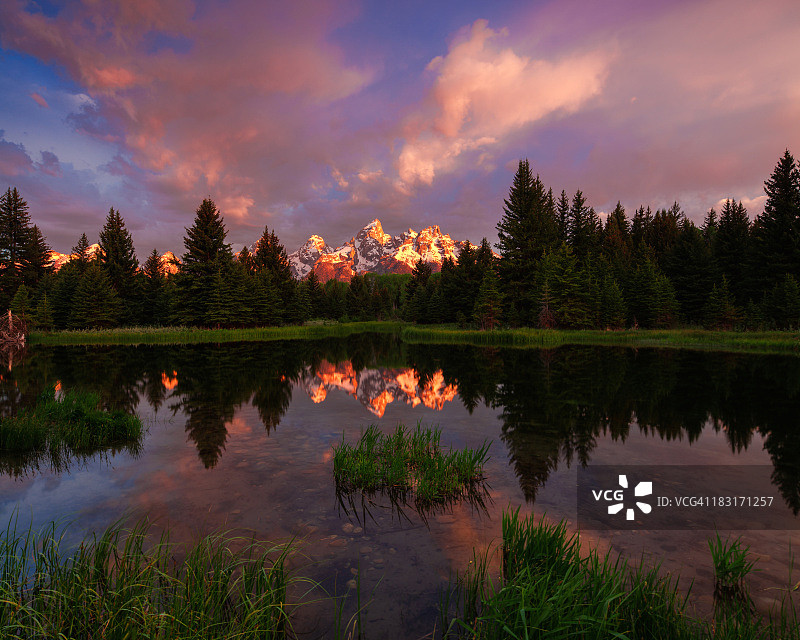 施瓦巴赫登陆点的日出图片素材