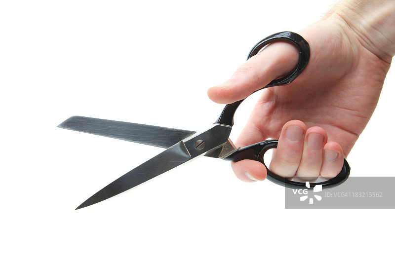 打开的剪刀图片素材