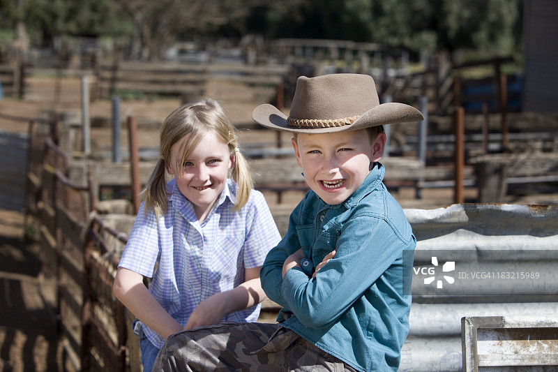 乡村儿童图片素材