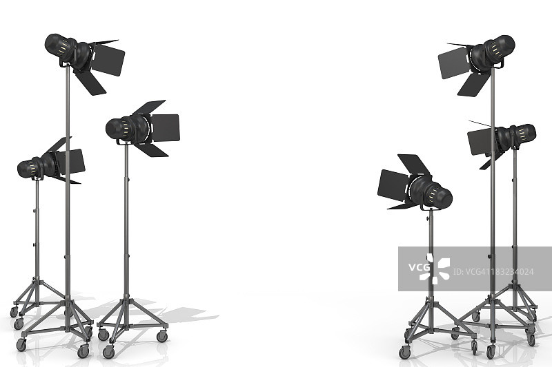 影棚照明图片素材