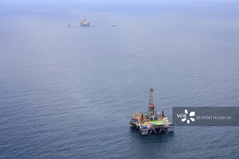 石油钻井平台图片素材
