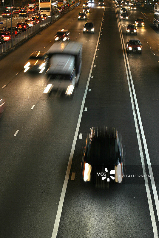 晚上交通图片素材