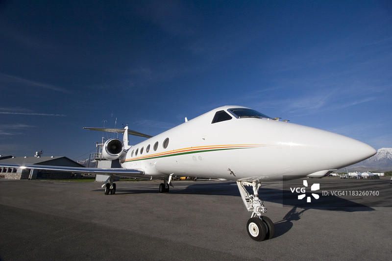 湾流飞机机身图片素材