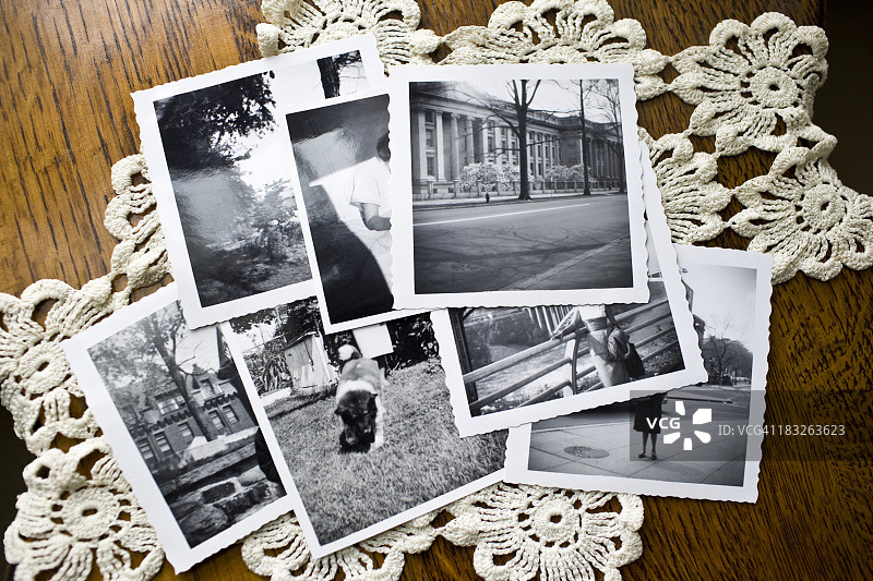 老旧黑白照片合集图片素材