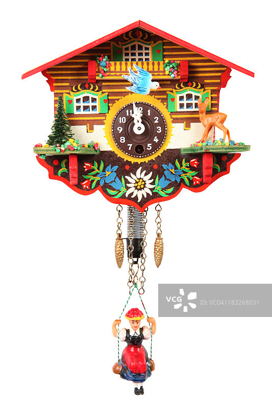 布谷鸟钟图片素材