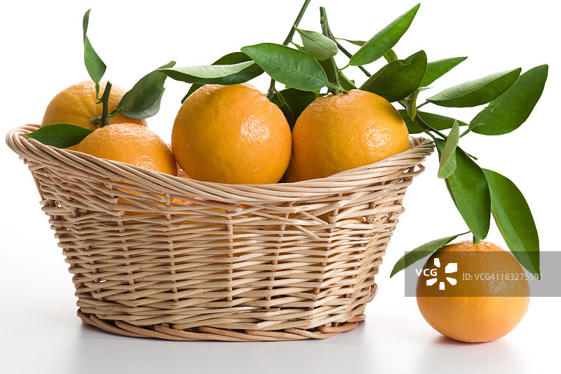 新鲜橘子图片素材