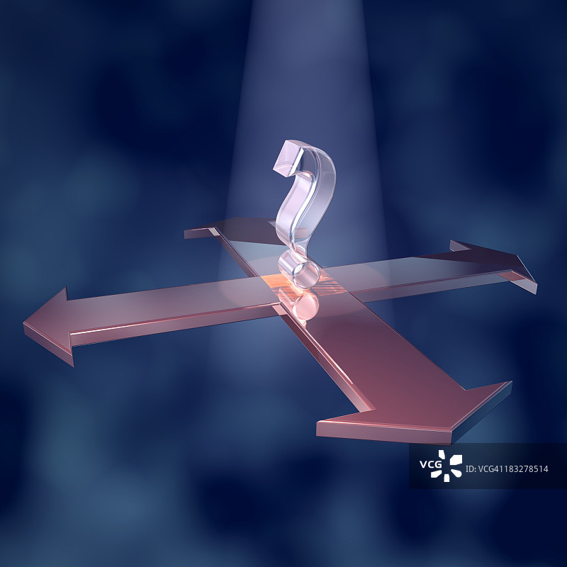 哪条路？图片素材