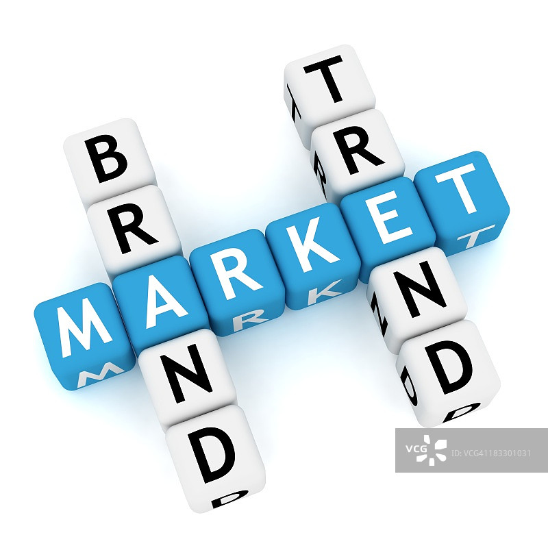 营销纵横字谜图片素材